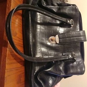 Liz Claiborne large black bag